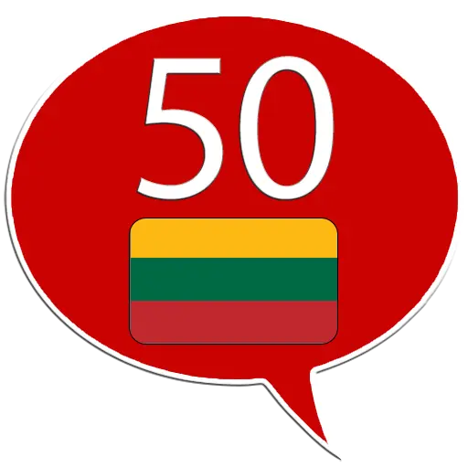 Learn Lithuanian  50 languages icon