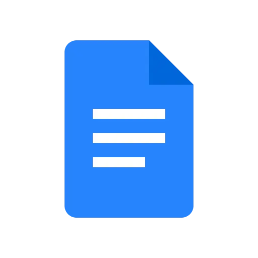 Google Docs icon