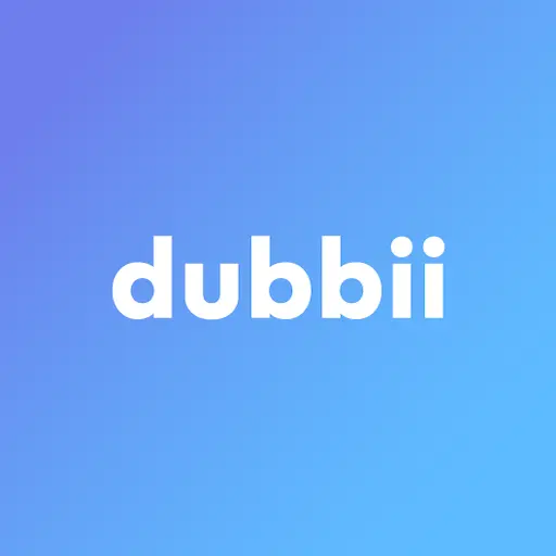 dubbii: the body doubling app icon