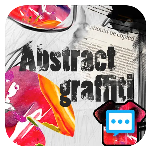 Abstract Graffiti icon