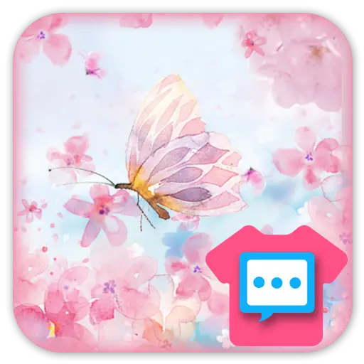 Blooming cherry blossoms skin  icon