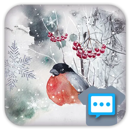 Ink winter Next SMS skin icon