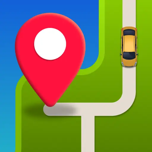 GPS Navigation, Road Maps icon