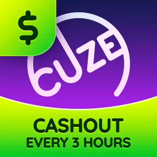 Cuze: Play & Earn Money icon