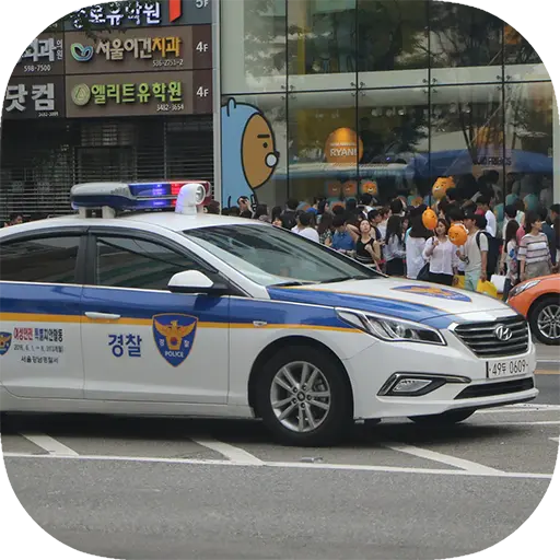 Police Car Driving Academy icon