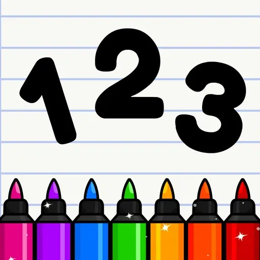 Numbers Tracing - Counting 123 icon