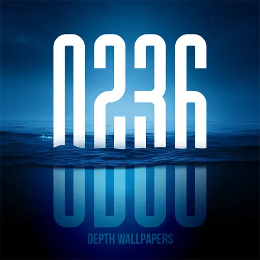 Depth Wallpapers & Live Clock icon