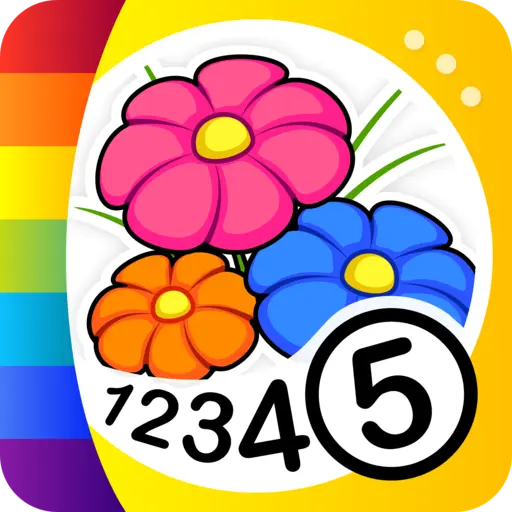 Color by Numbers - Flowers icon