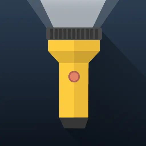 Flashlight : LED torch light icon