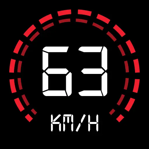 GPS Speedometer : Odometer HUD icon