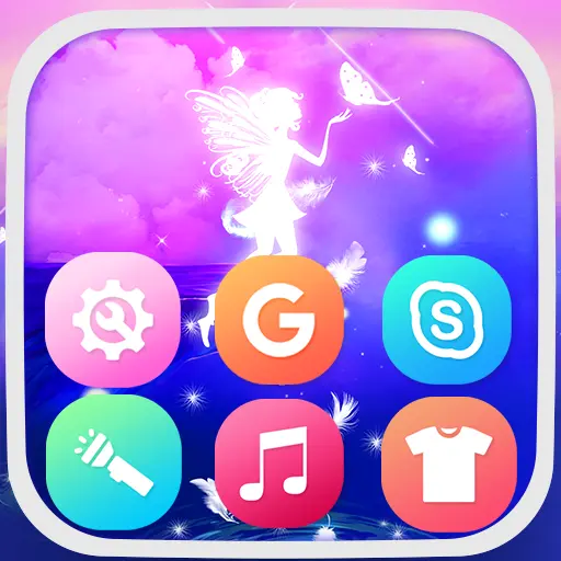 Angel Launcher Theme icon