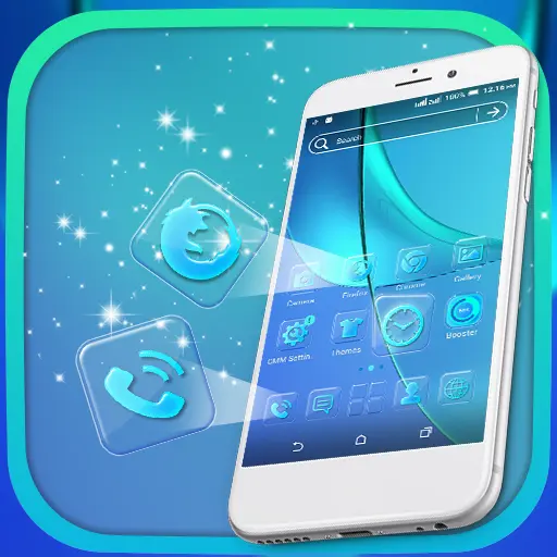 Blue Launcher Theme icon