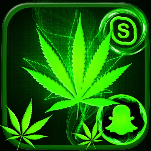 Green Leaf Launcher Theme icon