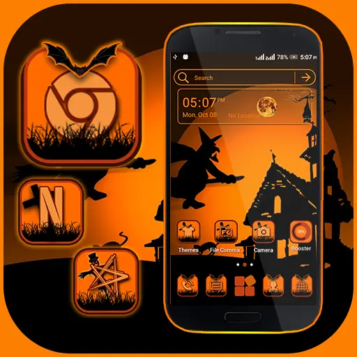 Halloween Dark Night Theme icon