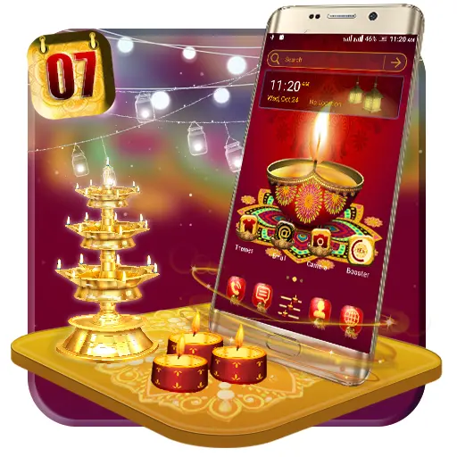 Happy Diwali Launcher Theme icon