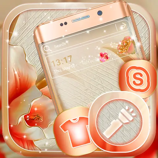 Rose Light Launcher Theme icon