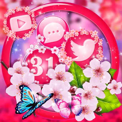 Sakura Launcher Theme icon