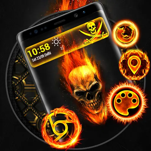 Skull Launcher Theme icon