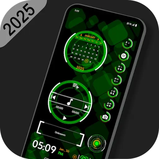 CyberFlux Launcher 2025 icon
