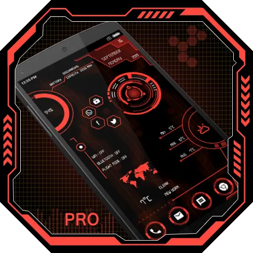 Hi-tech Circuit Launcher Pro icon