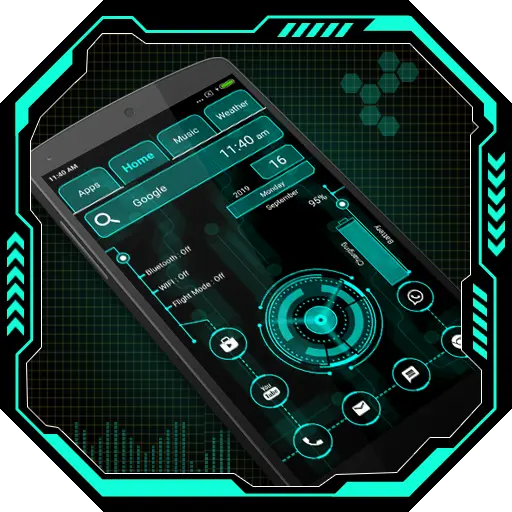 Ultra Modern Launcher - Hitech icon