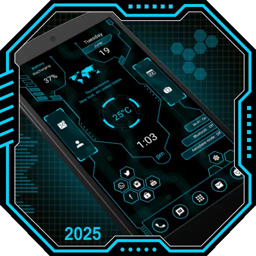 Hi-tech Launcher 2 - Future UI icon