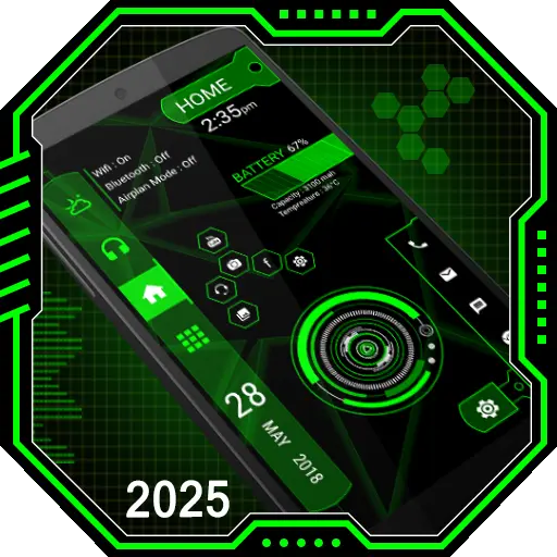 Strip Hi-tech Launcher 2025 icon
