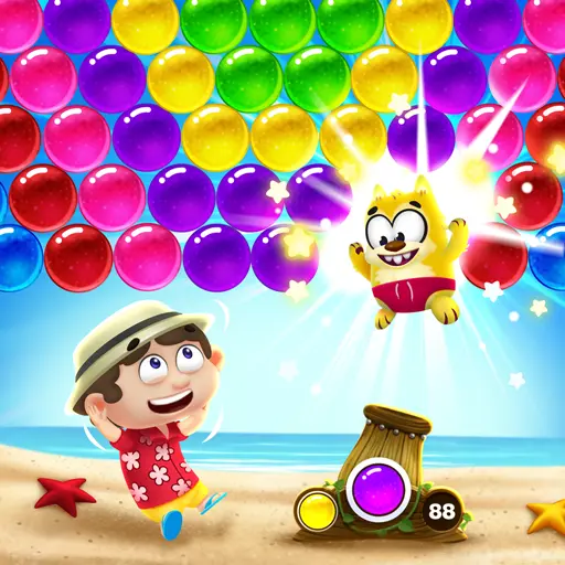 Bubble Shooter: Beach Game Pop icon