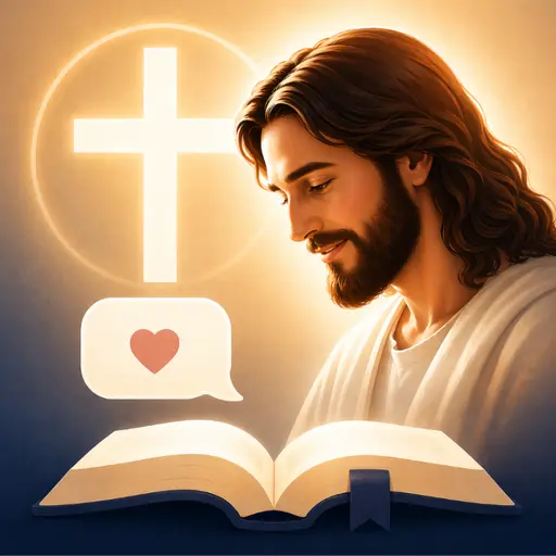 Bible: Chat with Jesus icon