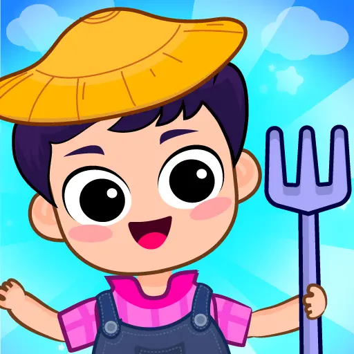 My Little Farm Game Kids World icon