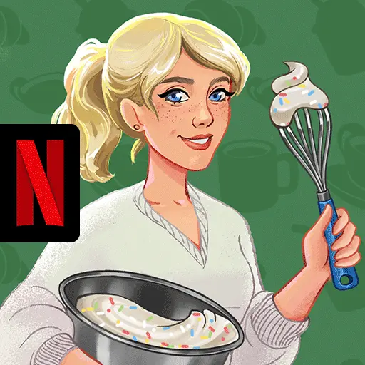 Diner Out: Merge Cafe NETFLIX icon