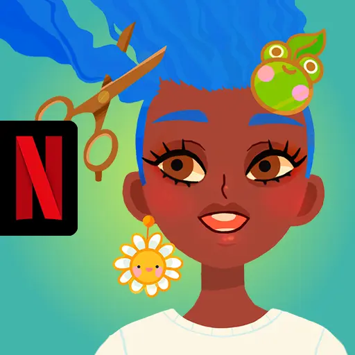 Toca Boca Hair Salon 4 NETFLIX icon