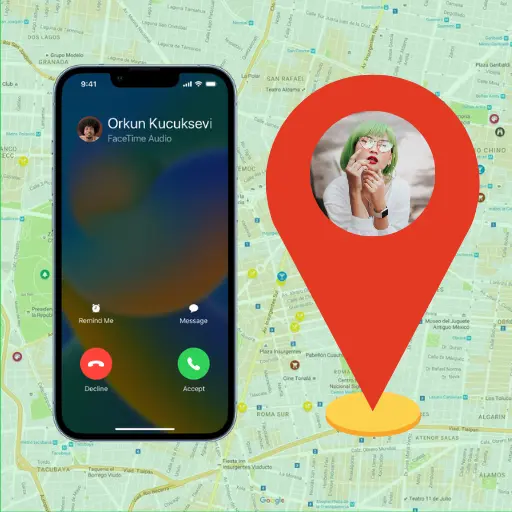 Mobile Number Locator-Location icon