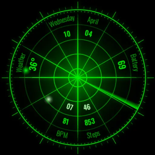 Radar Watch Face by Nodeshaper icon