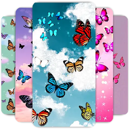 Butterflies Wallpaper - Girly icon