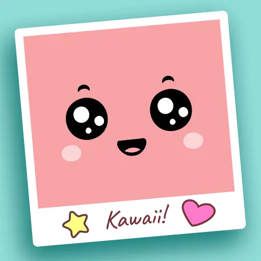 Kawaii Photo Editor Stickers icon