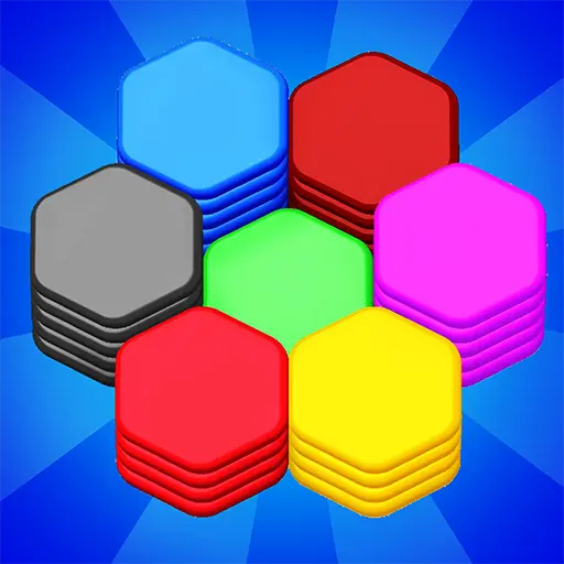 HexaBlast Puzzle - Sort Colors icon