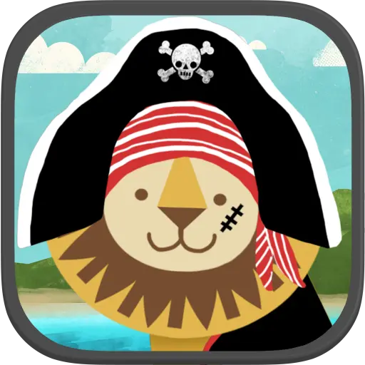 Pirate Preschool Puzzle Game icon