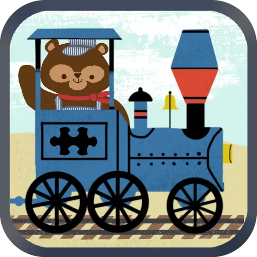 Train Games for Kids: Puzzles icon