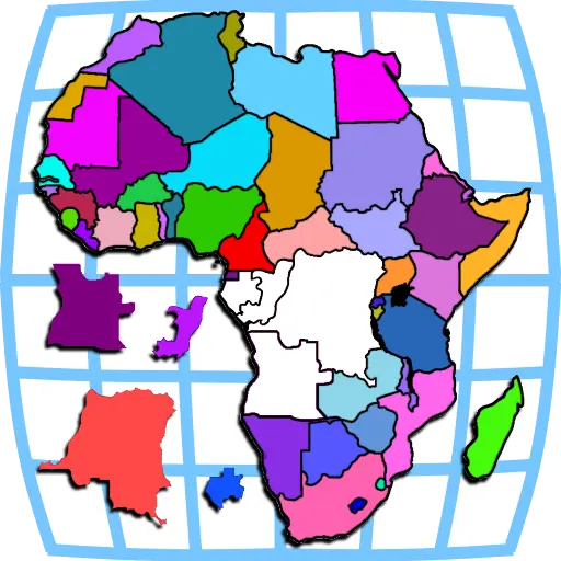 Africa Map Puzzle icon