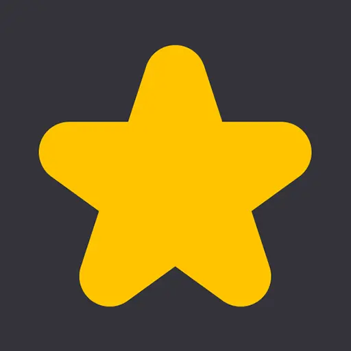 Star - Yellow Icon Pack icon