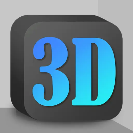 Cubic Dark Mode - 3D Icon pack icon