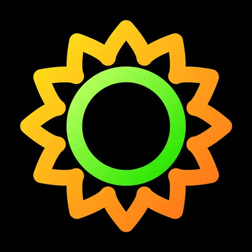Sun Flower - Line Icon Pack icon