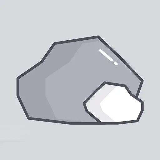 Rock - Black Icon Pack icon