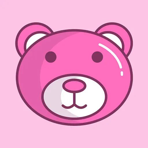 Pink Teddy - icon pack icon