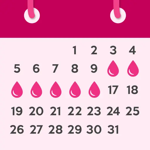 Period Tracker Ovulation Cycle icon