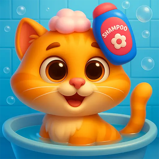 Baby Cat Care Game icon