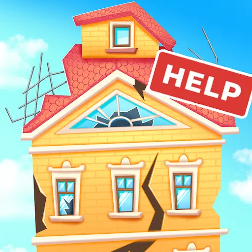 Earthquake rescue games icon