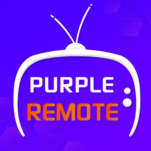 Purple Remote for Smart TV icon