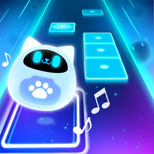 Cat Hop - Piano Music Games icon